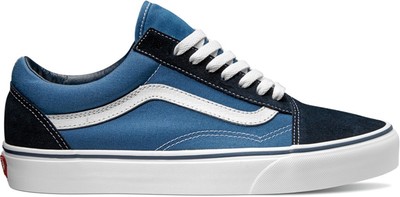 vans old skool trainers in blue vd3hnvy